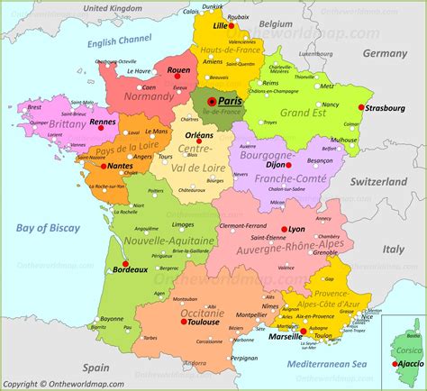 France Map .